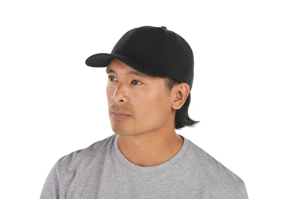 father-s-day-2026-dad-hat-o0 WebPDP-HAT004002_Recycled_Poly_Dad_Hat_Black_Studio_Harper_Studios_0723_Side__HAT004002OS.jpg