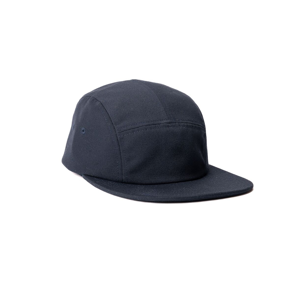 recycled-poly-flat-brim-5-panel-hat-f3 Web_PDP-FlatBrim5PanelHat_Studio_Front_TidalBlue.jpg