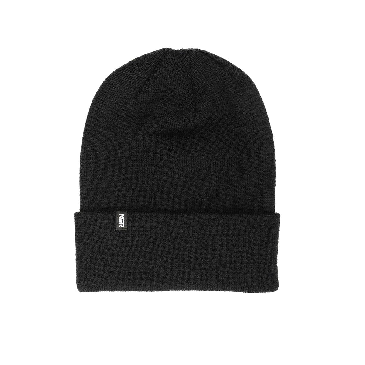 recycled-poly-fine-knit-beanie-i1 Web_PDP-RecycledPolyFineKnitBeanie_Studio_Front_Black.jpg